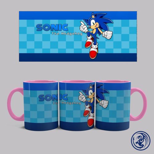 Hrnček Sonic (Ružový)