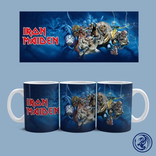 Hrnček Iron Maiden (Biely)