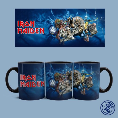 Hrnček Iron Maiden (Čierny)