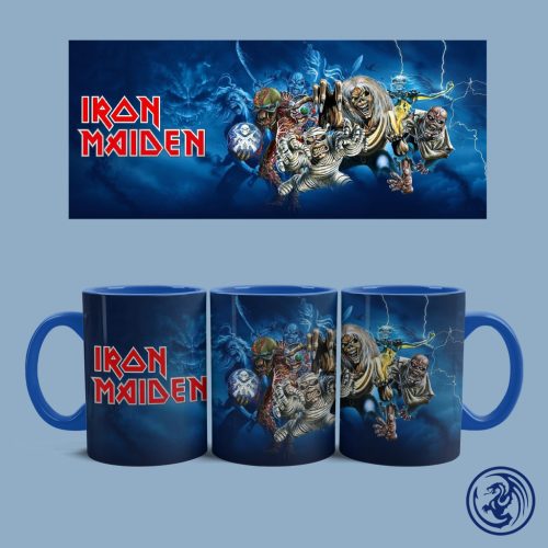 Hrnček Iron Maiden (Modrý)
