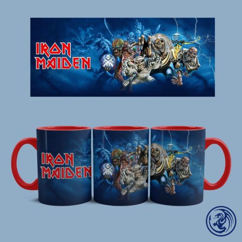 Hrnček Iron Maiden (Červený)