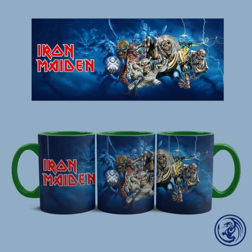 Hrnček Iron Maiden (Zelený)