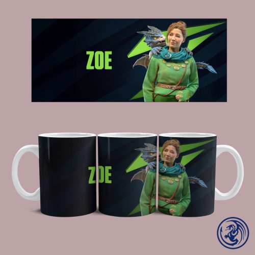 Hrnček Split Fiction - Zoe (Biely)