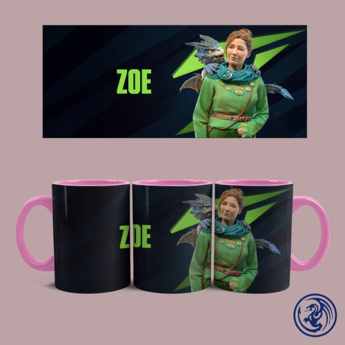 Hrnček Split Fiction - Zoe (Ružový)