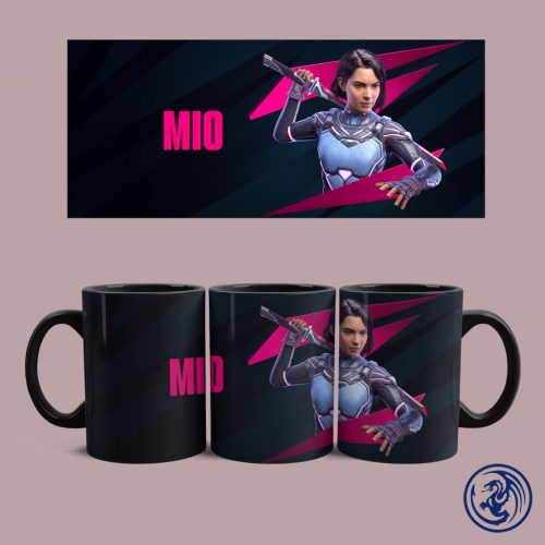 Hrnček Split Fiction - Mio (Čierny)