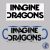 Hrnček Imagine Dragons logo (Modrý)