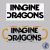 Hrnček Imagine Dragons logo (Oranžový)