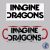Hrnček Imagine Dragons logo (Červený)
