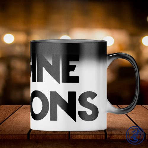 Hrnček Imagine Dragons logo (Meniaci farbu)