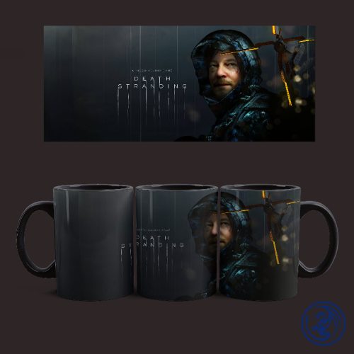 Hrnček Death Stranding (Čierny)