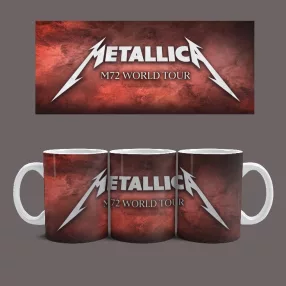 Hrnček Metallica - M72 World Tour (Biely)