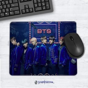 BTS Blue flexibilná podložka pod myš
