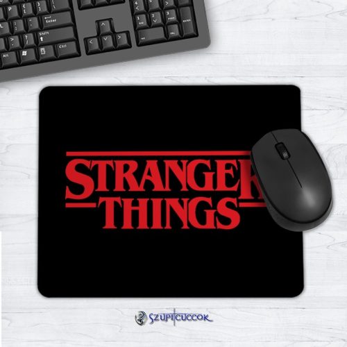 Stranger Things logo flexibilná podložka pod myš