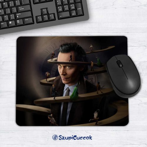 Loki Časová Špirála flexibilná podložka pod myš