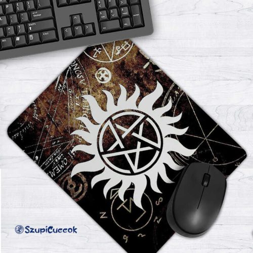 Supernatural Pentagram flexibilná podložka pod myš