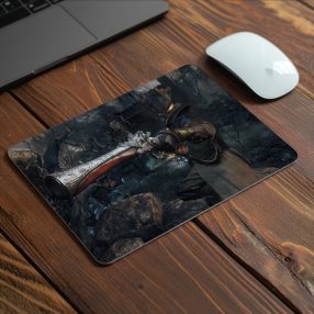 Bloodborne - Hunter - flexibilná podložka pod myš