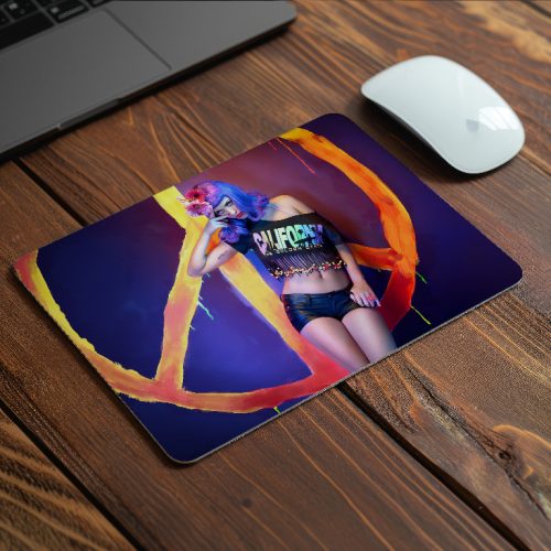 Katy Perry Peace flexibilná podložka pod myš