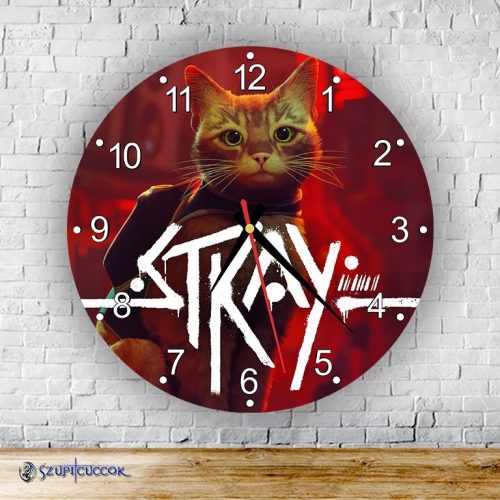Stray okrúhle sklenené nástenné hodiny