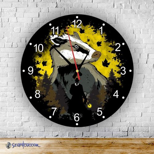 Harry Potter - Bifľomor okrúhle sklenené nástenné hodiny