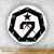 GOT7 logo okrúhle sklenené nástenné hodiny
