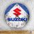 Suzuki splash sklenené nástenné hodiny