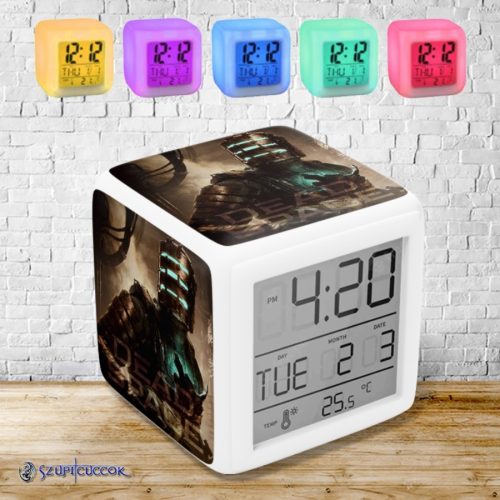 Dead Space Isaac Clarke svetelný budík