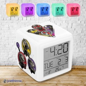 Ant-Man a Wasp Quantumania hlavy svetelný budík