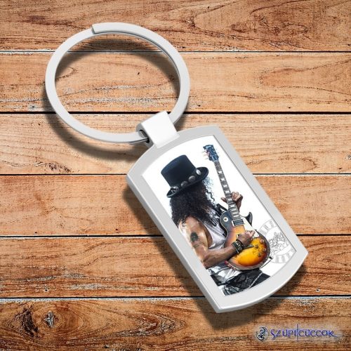 Guns N’ Roses Slash kovová kľúčenka