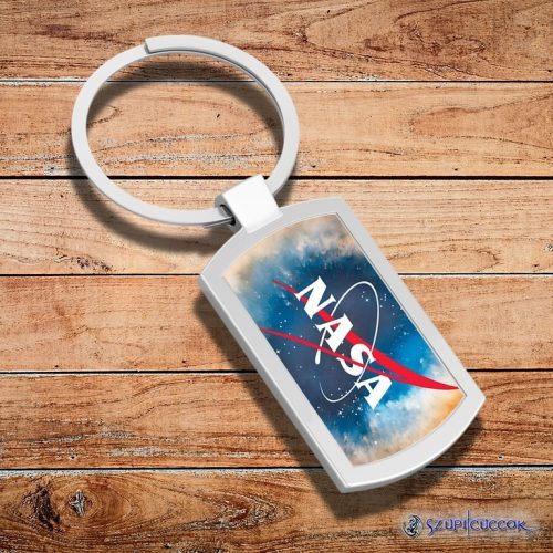 Nasa - Explózia kovová kľúčenka