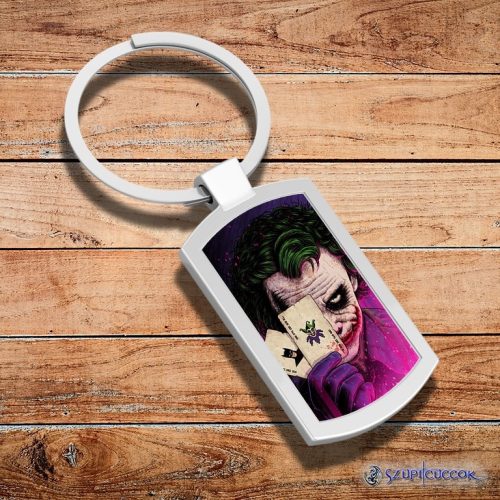 Joker kovová kľúčenka