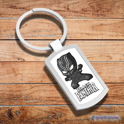 Black Panther Chibi kľúčenka