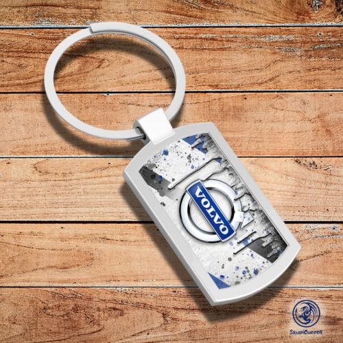 Volvo splash kovová kľúčenka