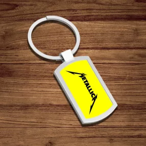 Metallica - Logo kovová kľúčenka