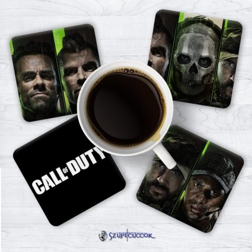 Súprava podložiek pod poháre Call of Duty (4ks)
