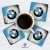 Súprava podložiek pod poháre BMW splash (4ks)