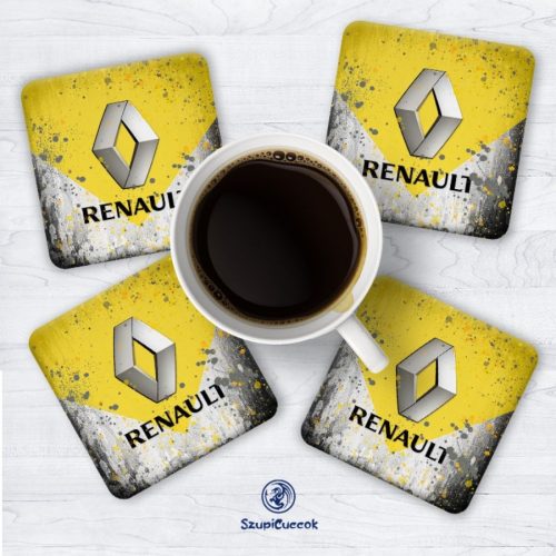 Súprava podložiek pod poháre Renault splash (4ks)
