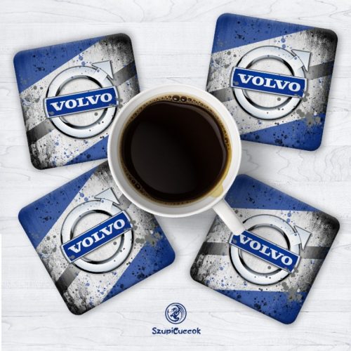 Súprava podložiek pod poháre Volvo splash (4ks)