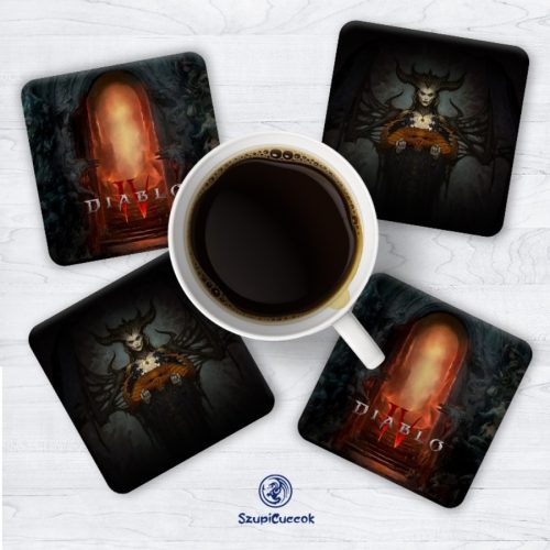 Súprava podložiek pod poháre Diablo IV. Gate (4ks)