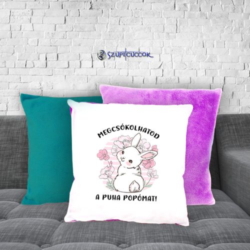 Môžeš ma pobozkať... plyšová obliečka na vankúš (viac farieb)