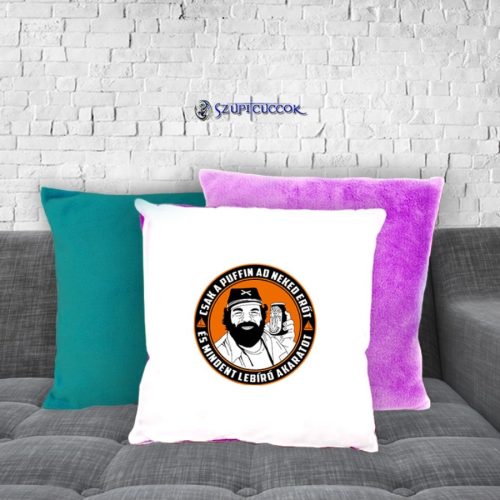 Bud Spencer - Len pufin dáva silu... plyšová obliečka na vankúš (viac farieb)