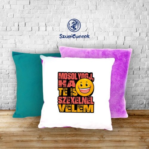 Usmej sa! obliečka na vankúš (viac farieb)