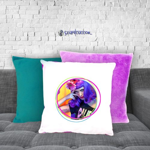 Katy Perry Colorful plyšová obliečka na vankúš (viac farieb)