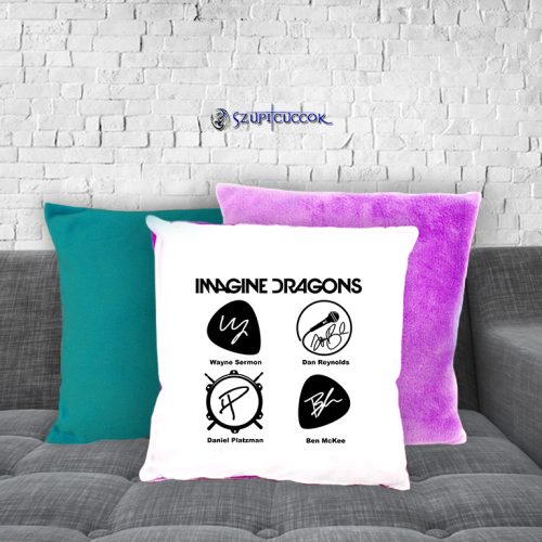 Imagine Dragons plyšová obliečka na vankúš (viac farieb)
