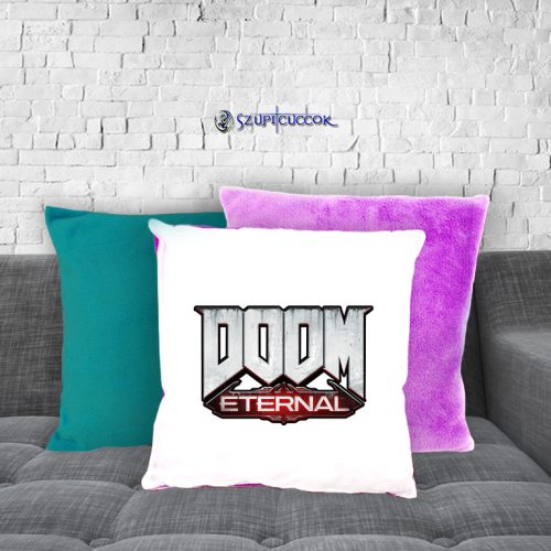 Doom - Eternal plyšová obliečka na vankúš (viac farieb)