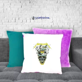 Metallica plyšová obliečka na vankúš (viac farieb)