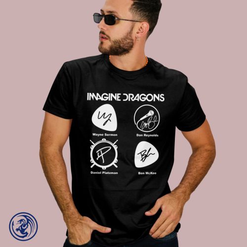 Imagine Dragons - Autogram, pánske tričko