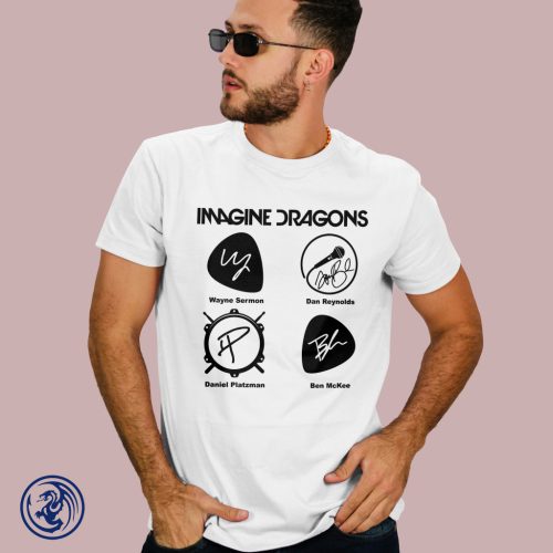 Imagine Dragons - Autogram, pánske tričko