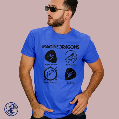 Imagine Dragons - Autogram, pánske tričko