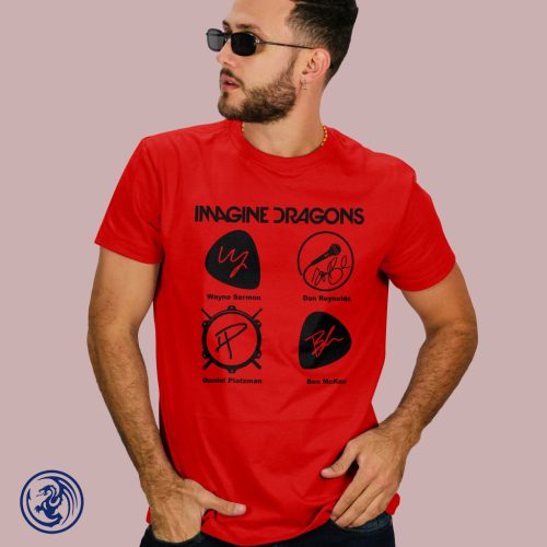 Imagine Dragons - Autogram, pánske tričko
