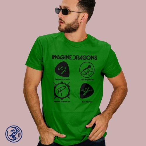 Imagine Dragons - Autogram, pánske tričko